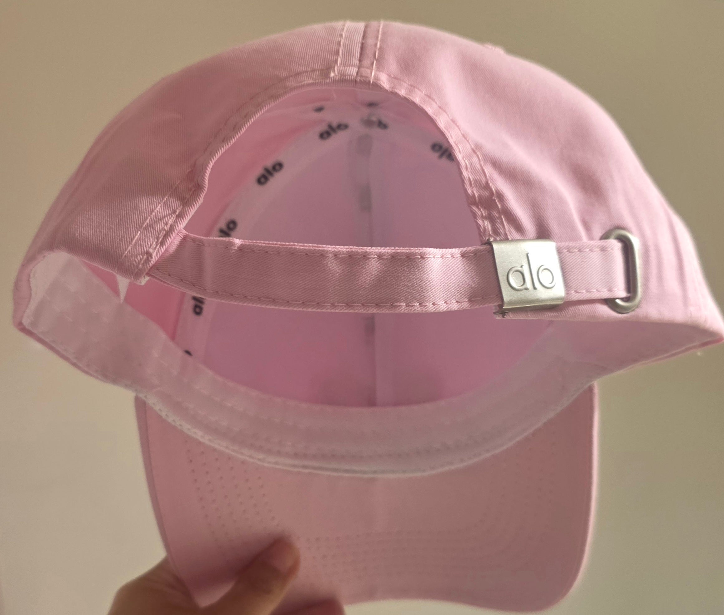 Unisex Pink Embroidered Baseball Cap | Yoga & Athleisure | Adjustable | New