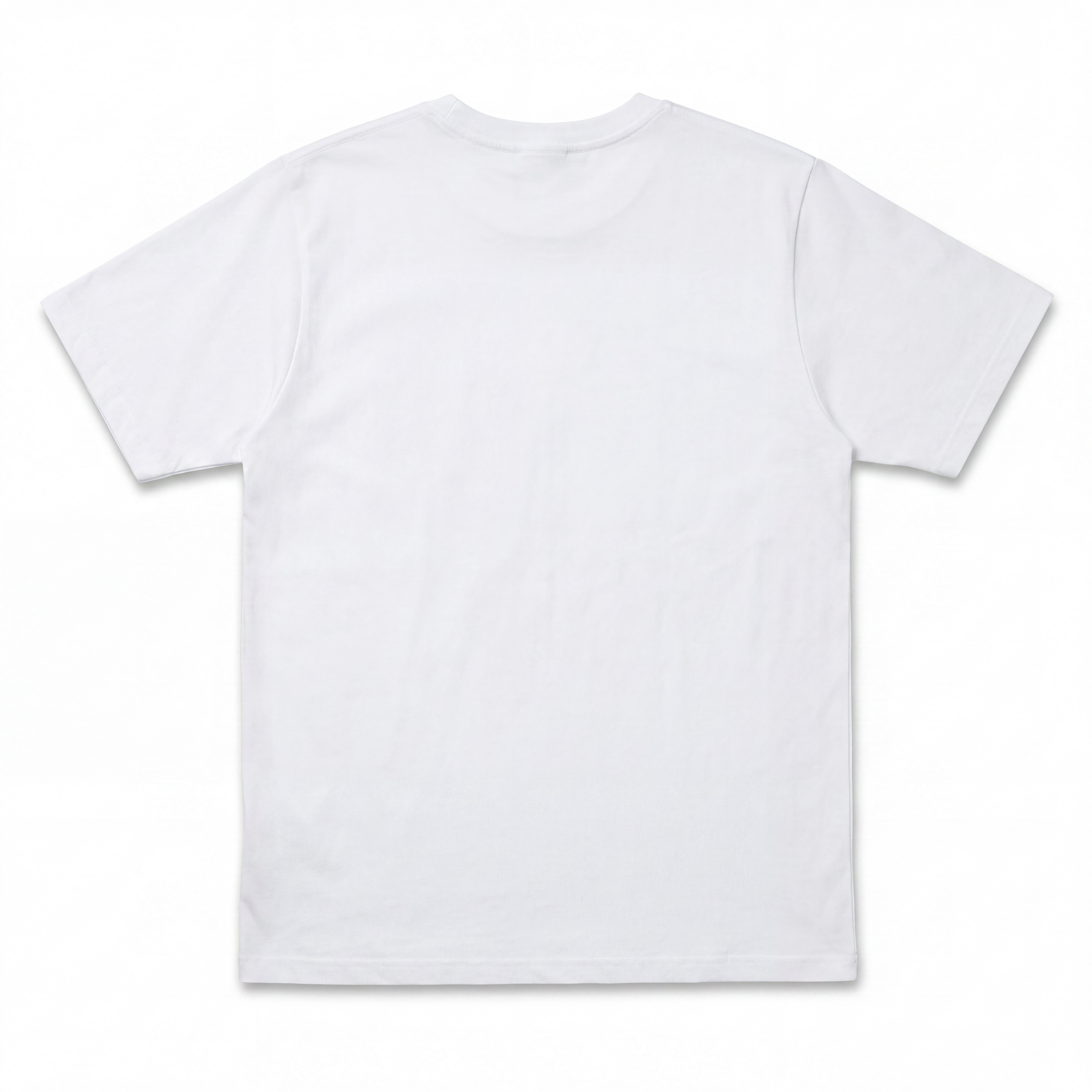 Men's White Short Sleeve Graphic T-Shirt with Lettering | Size Large | New